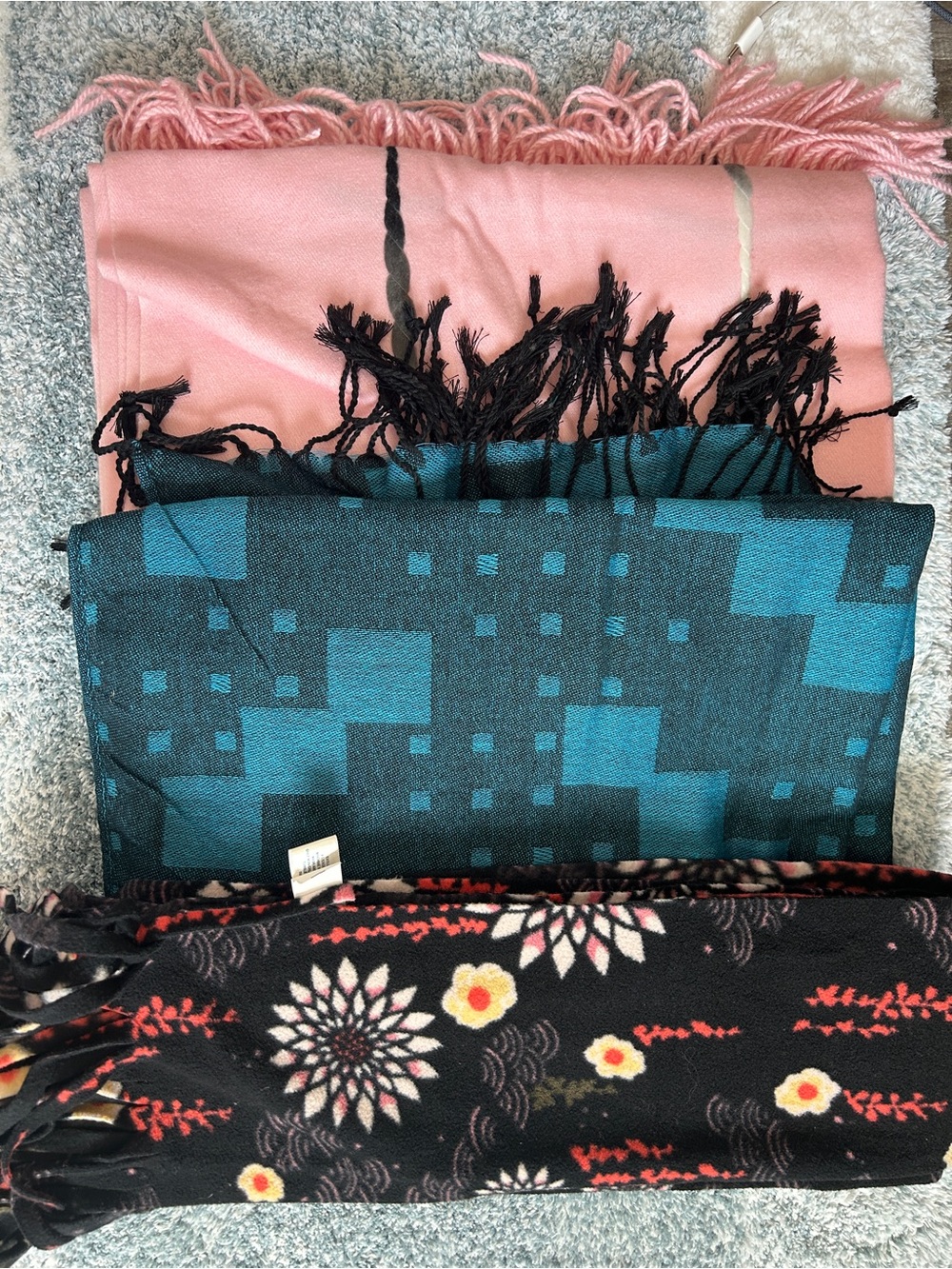 Old Navy and Others - Assorted multicoloured scarves bundle